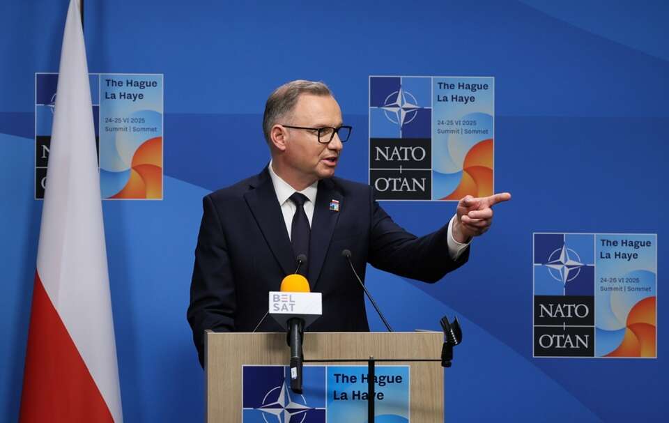 Prezydent Duda na szczycie NATO / autor: PAP/Paweł Supernak