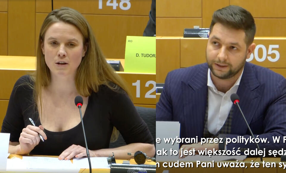 Jaki zadał kilka konkretnych pytań niemieckiej europosłance / autor: Facebook/Patryk Jaki