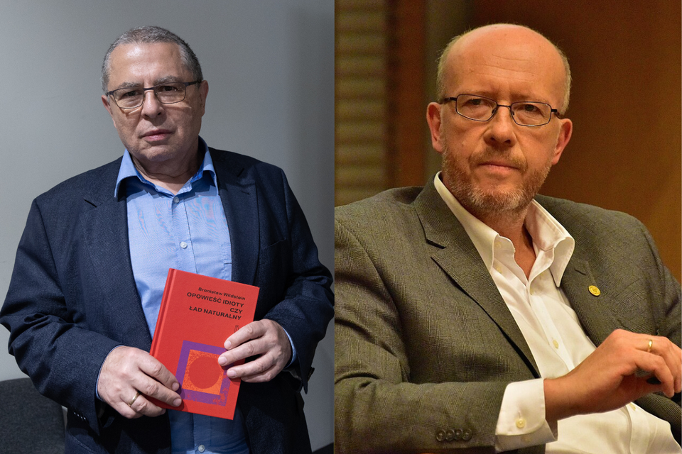 Bronisław Wildstein i Jan Grabowski  / autor: Fratria, Wikimedia Commons/https://creativecommons.org/licenses/by-sa/3.0/pl/deed.en/Adrian Grycuk