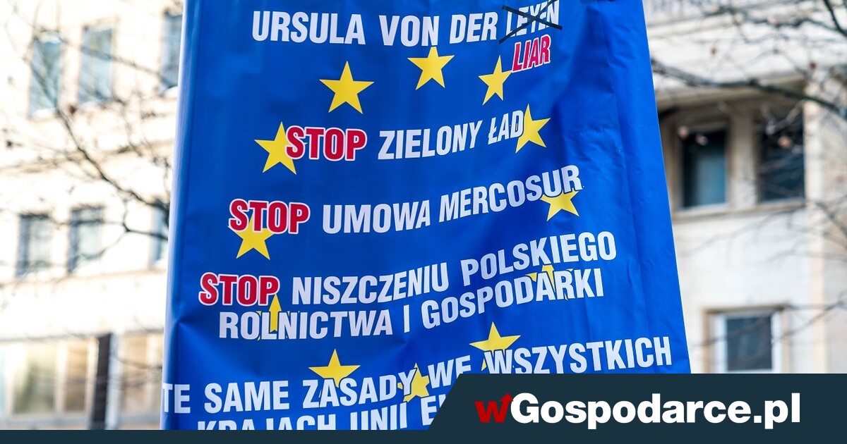 "Sabotage! Donald Tusk sold Polish agriculture"