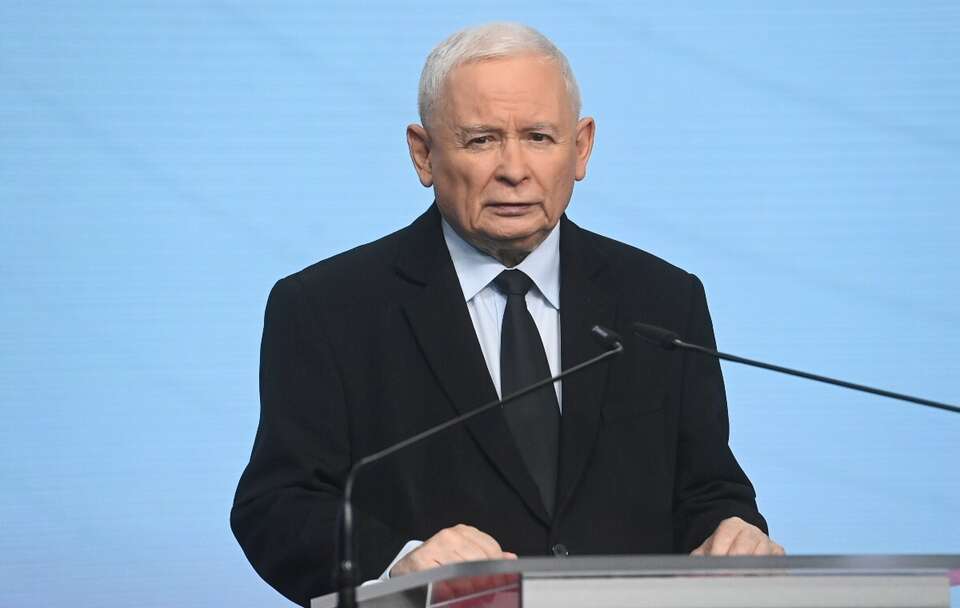 Prezes PiS Jarosław Kaczyński  / autor: PAP/Piotr Nowak