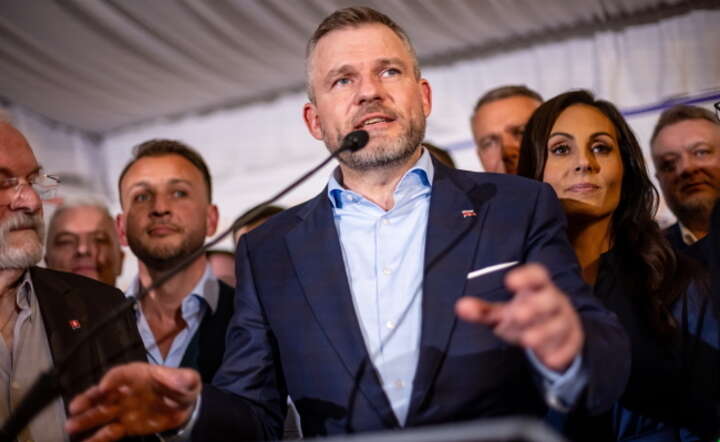 Peter Pellegrini wygrał wybory prezydenckie na Słowacji / autor: PAP/EPA/MARTIN DIVISEK