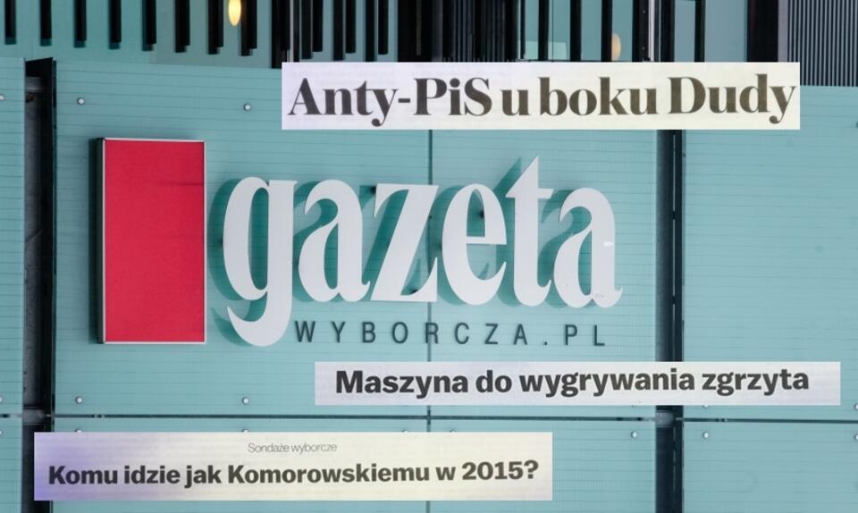 'Gazeta Wyborcza' / autor: Fratria/'Gazeta Wyborcza'