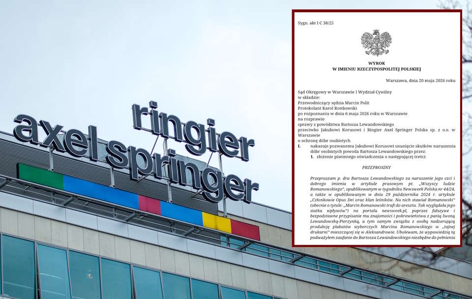 Lewandowski wygrał proces z wydawcą "Newsweeka"!