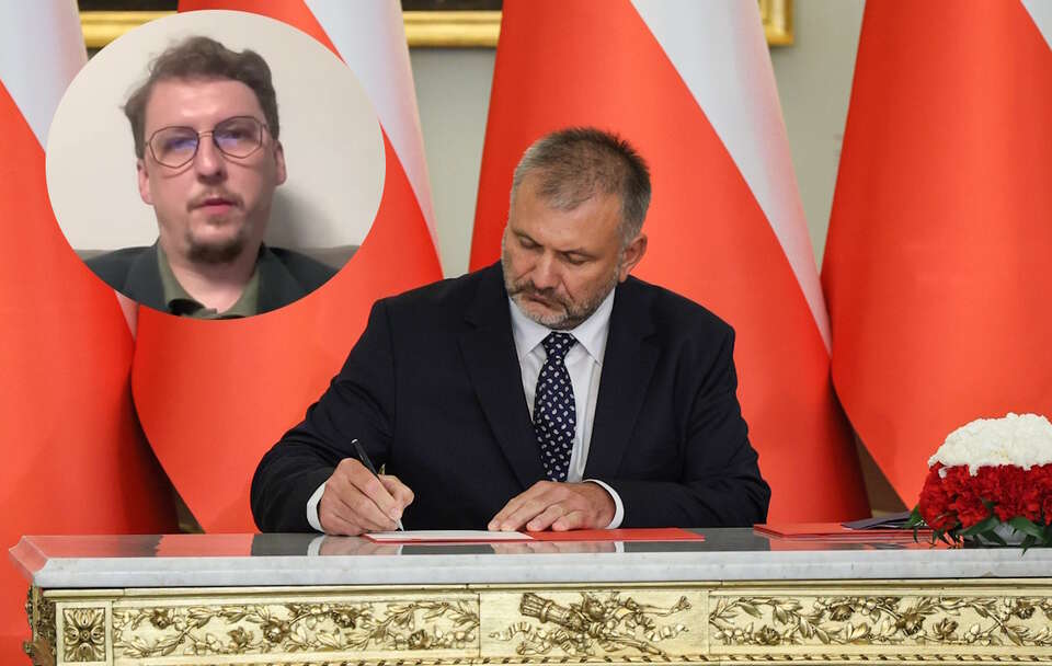 Waldemar Żurek, Michał Skwarzyński / autor: PAP/Paweł Supernak/wPolsce24