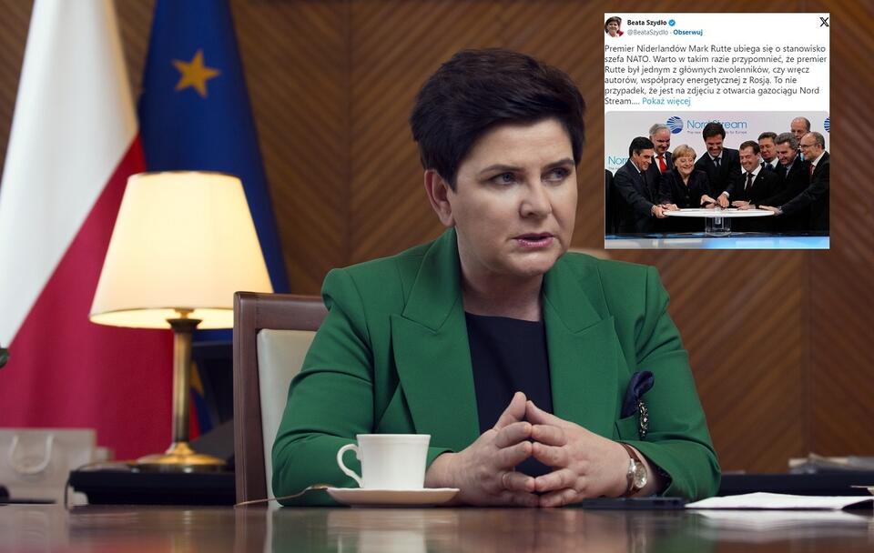 Beata Szydło / autor: Fratria/Twitter (screenshot)