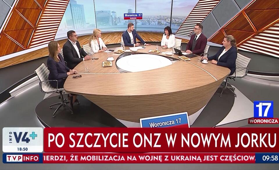 "Woronicza 17" w TVP Info / autor: screen TVP