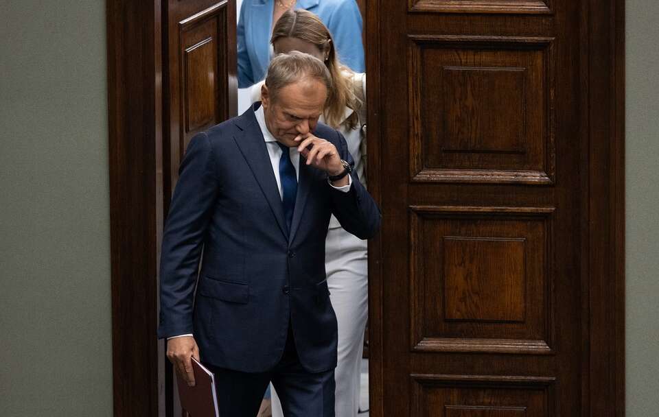 Donald Tusk w Sejmie / autor: Fratria