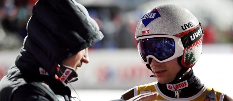 Adam Małysz, Kamil Stoch  - PŚ w Zakopanem / autor: PAP/Grzegorz Momot