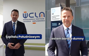 Rafał Trzaskowski w 2 rocznicę otwarcia WCLN / autor: Facebook
