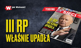 Jarosław Kaczyński dla „Sieci”: III RP właśnie upadła