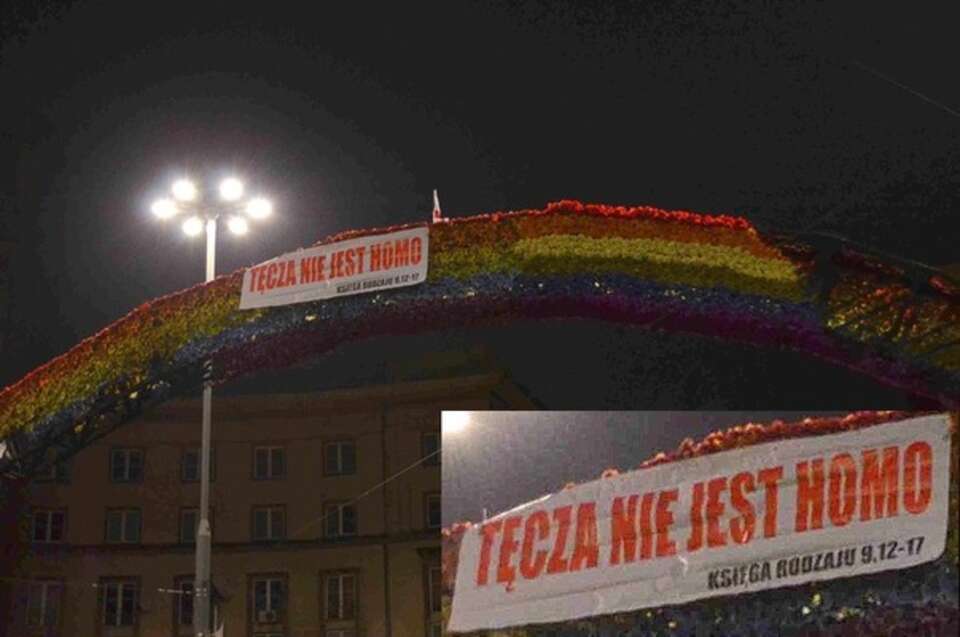 fot. nasz czytelnik przypomina skąd naprawdę wzięła się tęcza