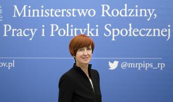 Minister Elżbieta Rafalska apeluje o społeczną uwagę wobec osób zagrożonych przez mrozy