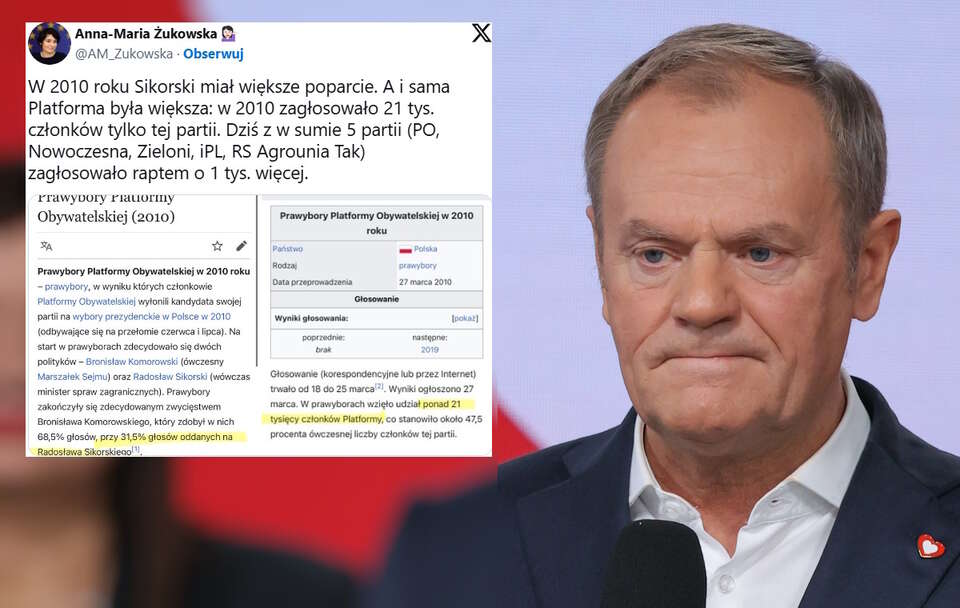 Donald Tusk / autor: PAP/Paweł Supernak/X