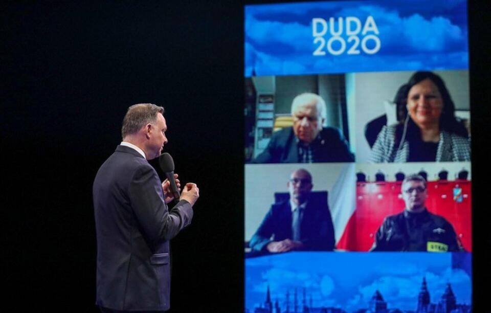 konwencja prezydenta Andrzeja Dudy / autor: Twitter #DUDA2020
