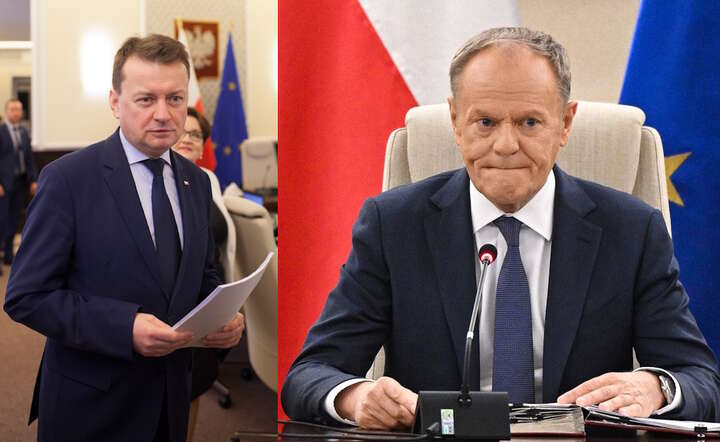 Były szef MON Mariusz Błaszczak wspomina przeszłość Tuska / autor: PAP/Fratria