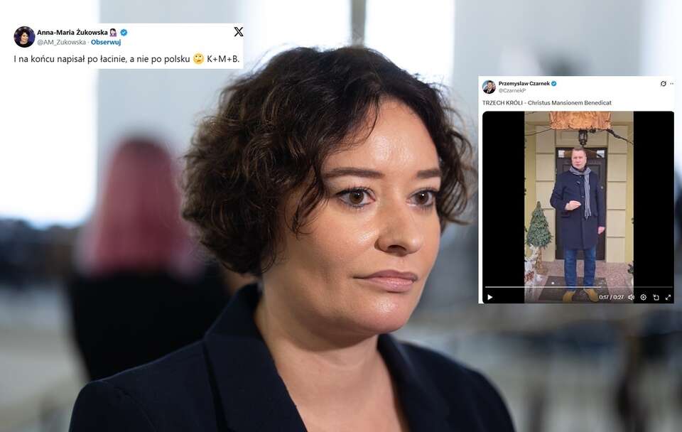 Czarnek oznaczył drzwi kredą. Kuriozalna uwaga Żukowskiej