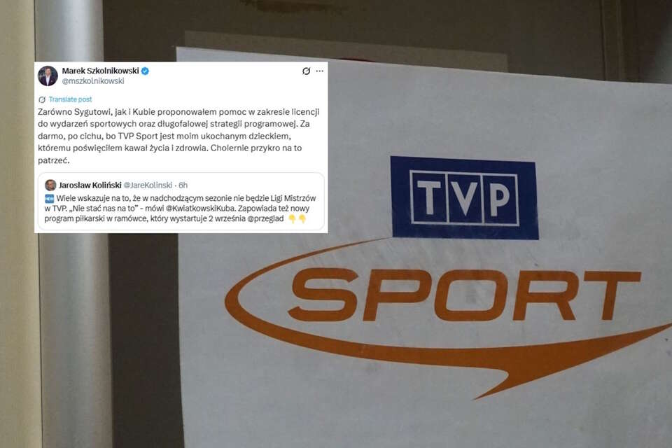 TVP Sport / autor: Fratria/X-Marek Szkolnikowski, screen