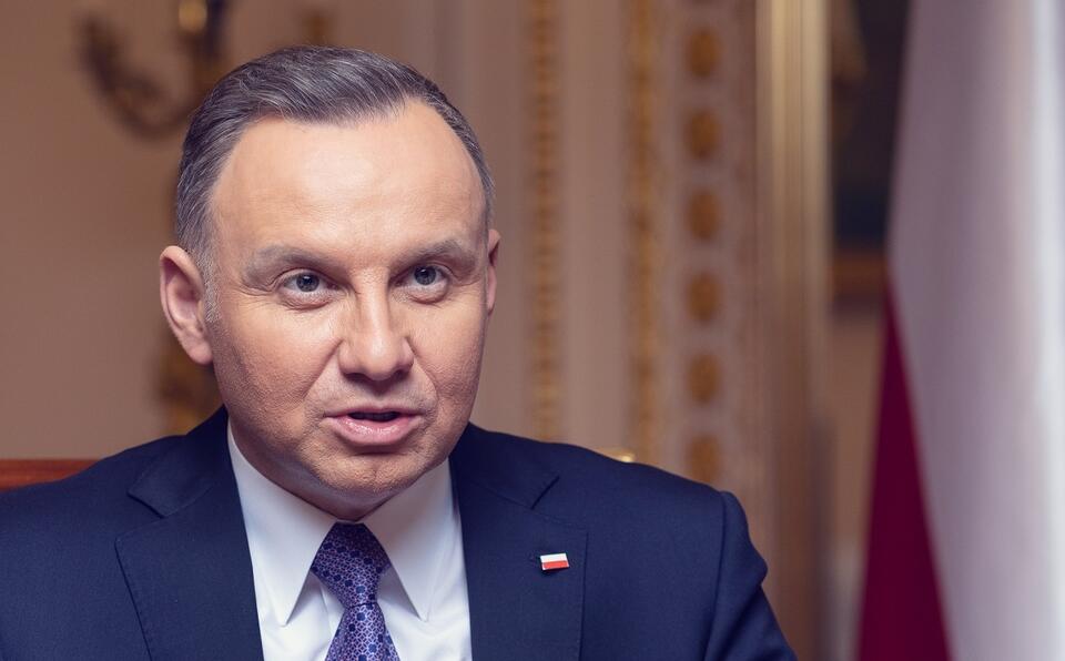 Prezydent Andrzej Duda / autor: Fratria