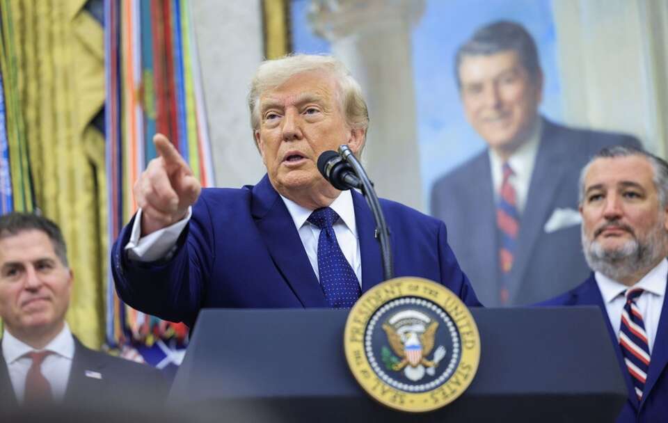 Trump osobiście interweniował w FIFA? / autor: . EPA/SHAWN THEW / POOL Dostawca: PAP/EPA.