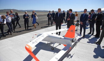 USA: Prezydent Duda obejrzał testy dronów
