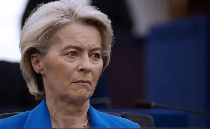 Przewodnicząca Komisji Europejskiej Ursula von der Leyen / autor: PAP/EPA/YOAN VALAT