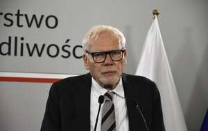 Prof. Marek Safjan na konferencji w MS poświęconej prezentacji nowelizacji ustawy o KRS / autor: Fratria