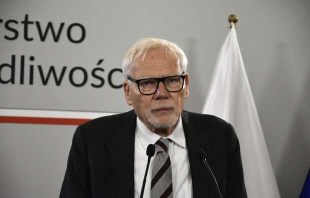 Prof. Marek Safjan na konferencji w MS poświęconej prezentacji nowelizacji ustawy o KRS / autor: Fratria