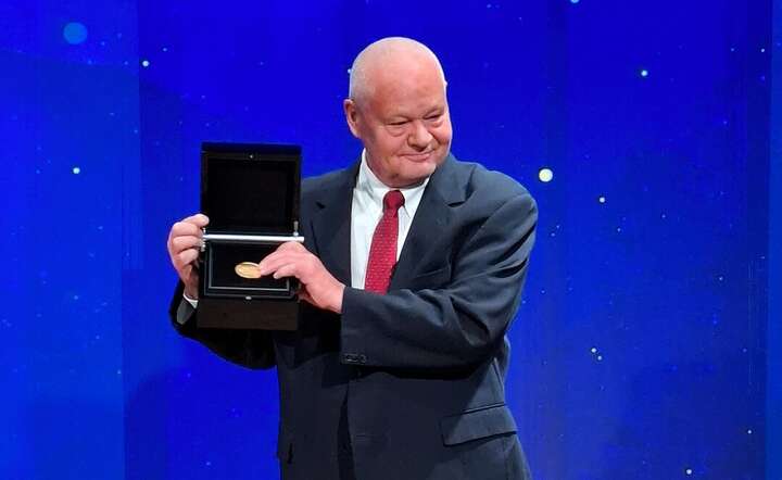 Prof. Adam Glapiński, Prezes Narodowego Banku Polskiego, odebrał w Budapeszcie prestiżową nagrodę „Lámfalussy Award" / autor: materiały prasowe NBP