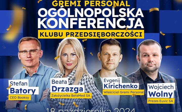 Konferencja Klubu Przedsiębiorczości: jak osiągnąć sukces w biznesie