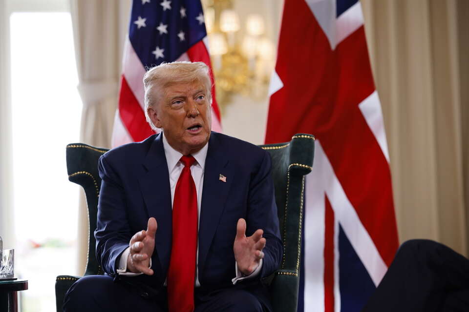 Donald Trump / autor: EPA/TOLGA AKMEN / POOL Dostawca: PAP/EPA.