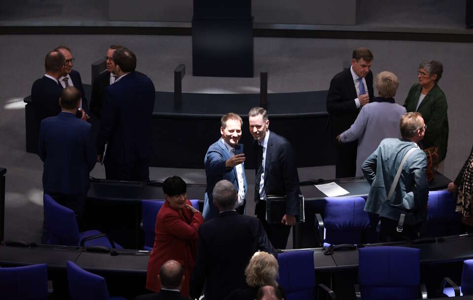 Bundestag / autor: PAP/EPA/CLEMENS BILAN