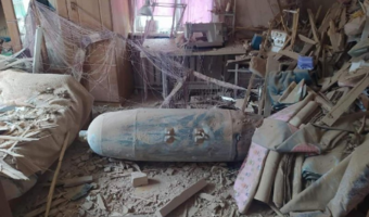 Rosja zrzuca na dzienice Czernihowa bomby burzące FAB-500