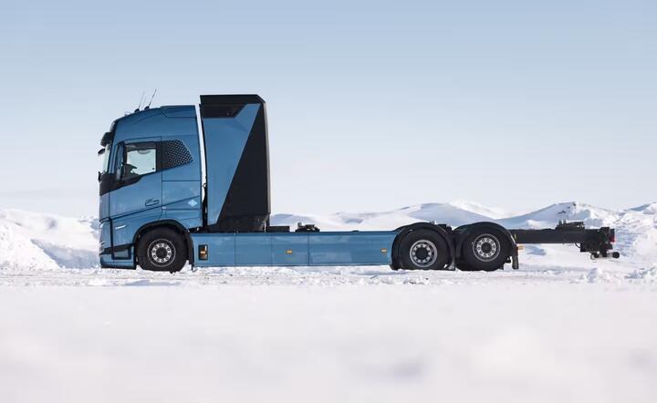 Pojazdy ciężarowy Volvo zasilany wodorem  / autor: mat. prasowe