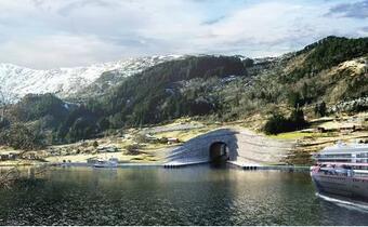 Spektakularny projekt! Pod norweskimi górami powstanie tunel dla statków!