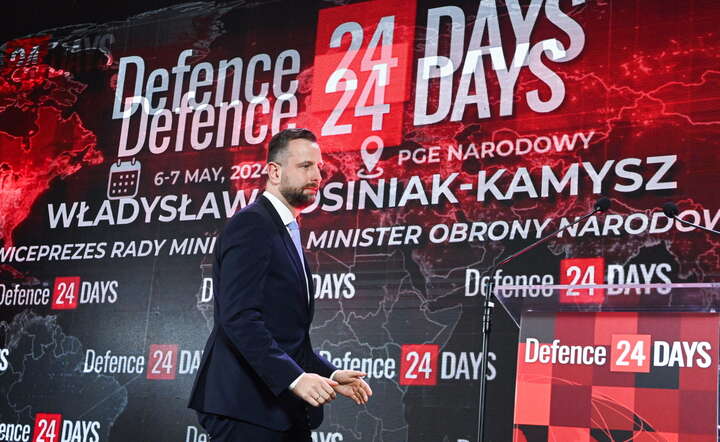 . Wicepremier, minister obrony narodowej Władysław Kosiniak-Kamysz podczas otwarcia konferencji Defence24 Days w Warszawie / autor: PAP/Piotr Nowak