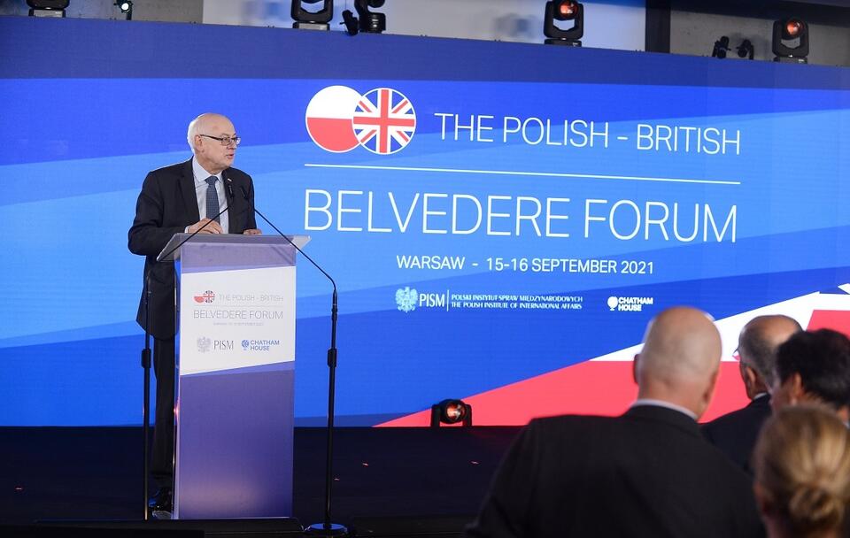 Polsko–Brytyjskie Forum Belvedere / autor: Twitter/ Belvedere Forum