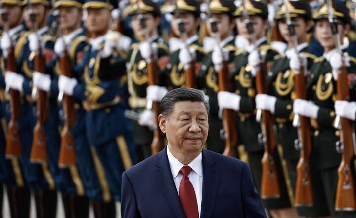 Prezydent Chin Xi Jinping / autor: PAP/EPA/TINGSHU WANG / POOL