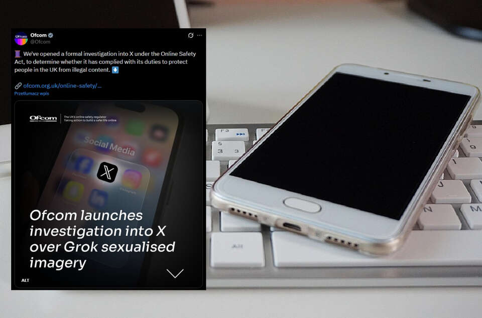 Brytyjski urząd ochrony danych osobowych i swobody informacji (ICO) wszczął dzisiaj formalne dochodzenie w sprawie chatbota Grok firmy xAI. / autor: Pixabay/X