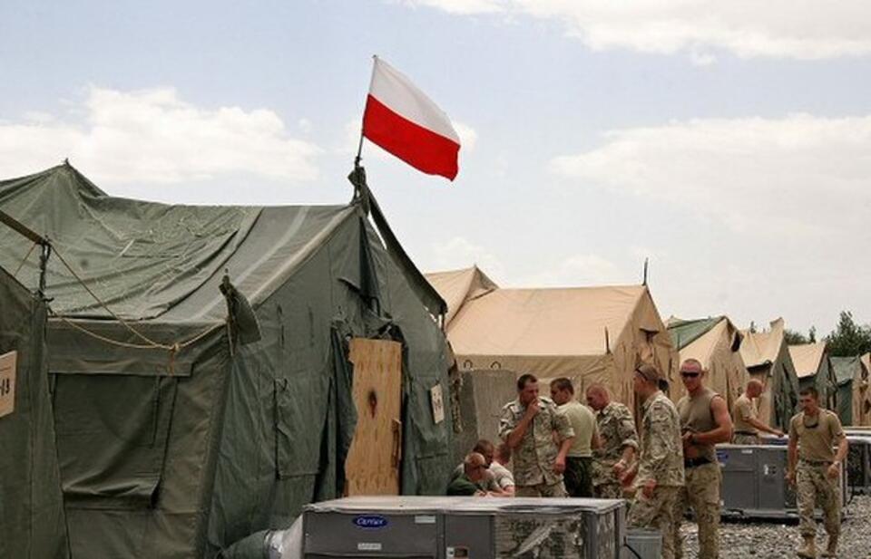 Polska baza w Afganistanie. Fot. PAP