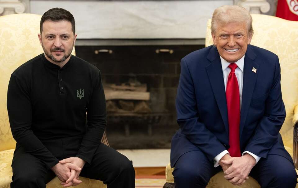 Wołodymyr Zełenski i Donald Trump / autor: Wikimedia Commons/The White House/Public Domain