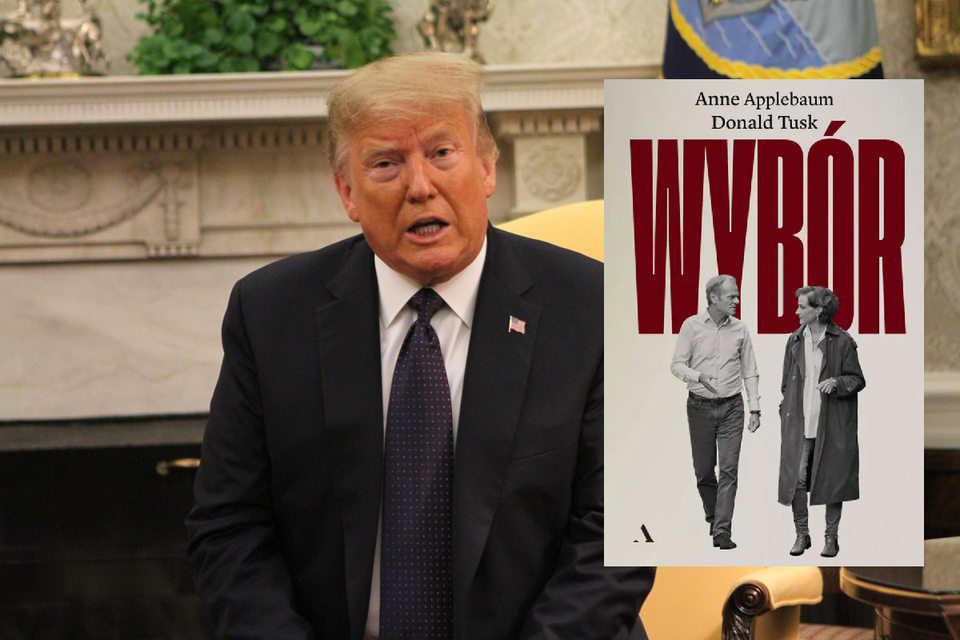 Donald Trump - okładka "Wybór" / autor: Fratria