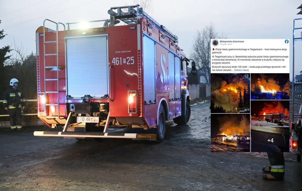 Zdjęcie ilustracyjne/Straż pożarna / autor: PAP/Tomasz Wojtasik/Facebook