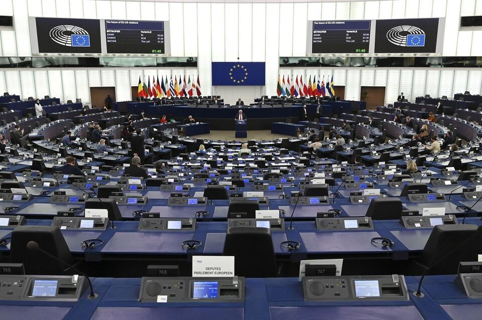 Sala plenarna PE / autor: PAP/EPA