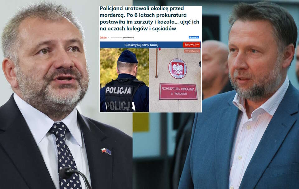 Waldemar Żurek, Marcin Kierwiński / autor: wPolityce.pl/PAP/Rafał Guz/PAP/Albert Zawada