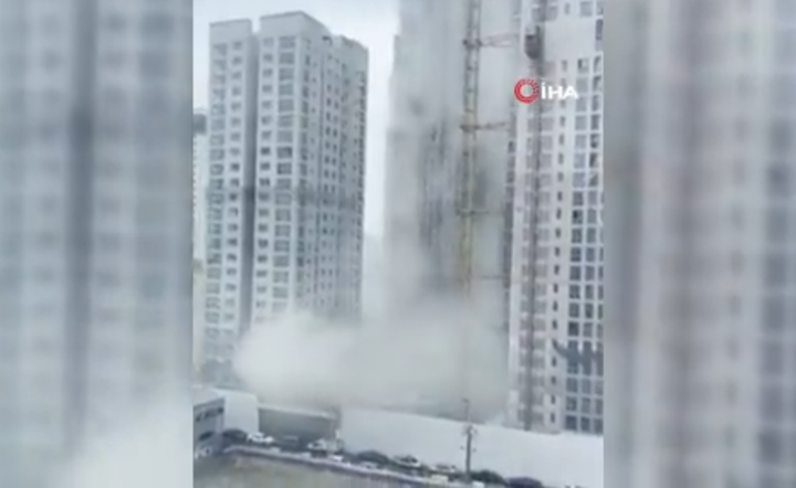Zawalił się wieżowiec w Korei Południowej. Zaginęło 6 osób [wideo]
