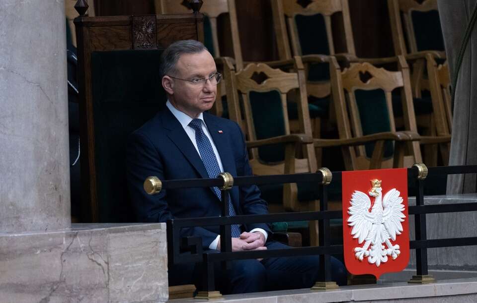 Prezydent Andrzej Duda w Sejmie / autor: Fratria