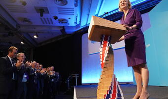 Liz Truss ogłosiła rezygnację z funkcji premier W. Brytanii