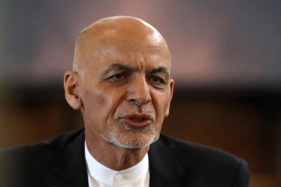 Prezydent Afganistanu Aszraf Ghani / autor: PAP/EPA
