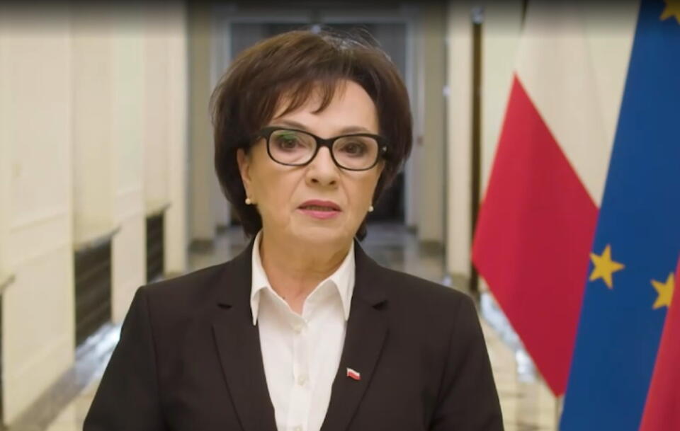 Elżbieta Witek / autor: screenshot/TVP